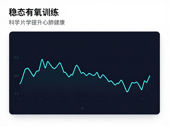 稳态有氧训练，心率平稳增强循环系统，科学提升心肺健康