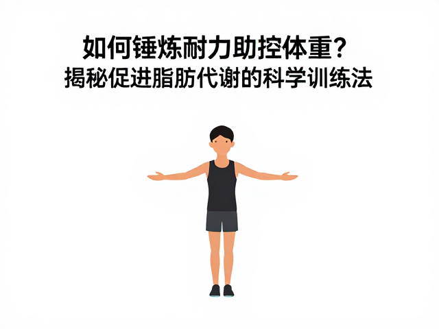 如何锤炼耐力助控体重?揭秘促进脂肪代谢的科学训练法