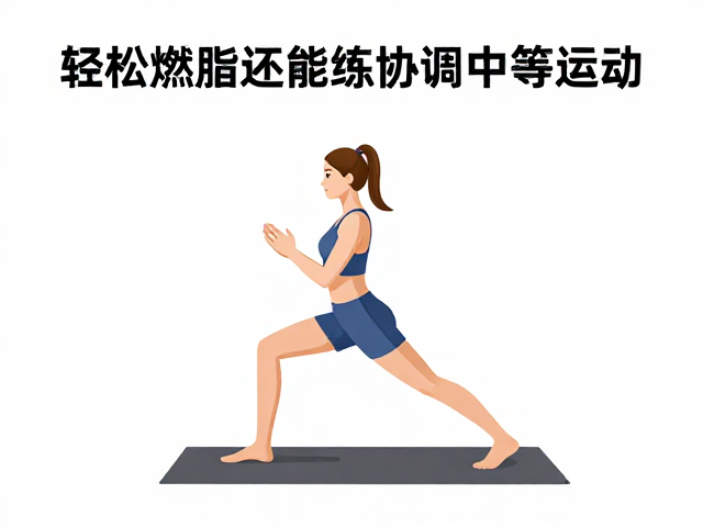 轻松燃脂还能练协调?中等强度运动让身材更灵活