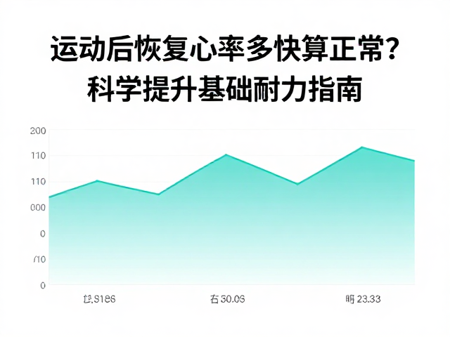 运动后恢复心率多快算正常?科学提升基础耐力指南
