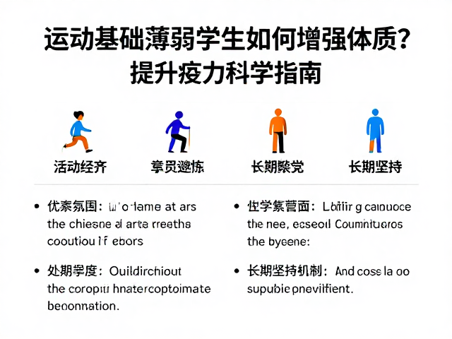 运动基础薄弱学生如何增强体质?提升免疫力科学指南