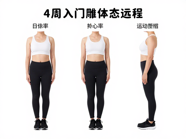 4周入门雕琢体态,掌握运动心率,科学高效瘦身塑形