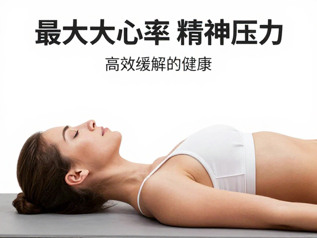 如何通过控制最大心率放松神经，高效缓解精神压力