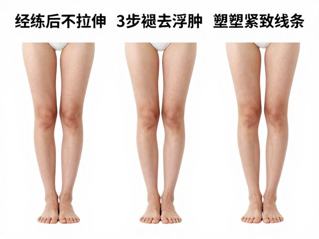 训练后不拉伸？经期水肿人群必看，3步褪去浮肿，重塑紧致线条