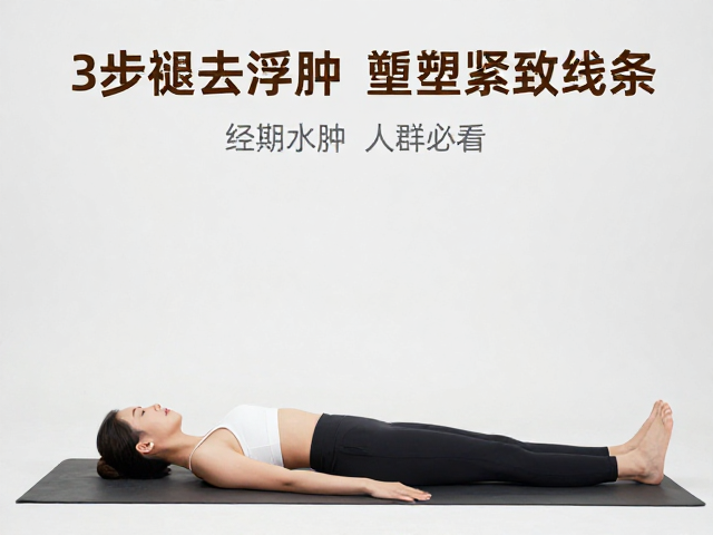 训练后不拉伸？经期水肿人群必看，3步褪去浮肿，重塑紧致线条