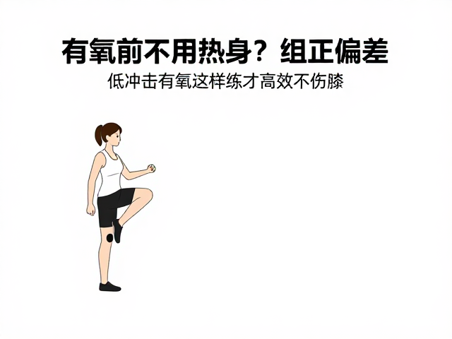 有氧前不用热身?纠正偏差,低冲击有氧这样练才高效不伤膝