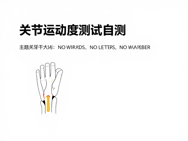 关节弹响伴疼痛?关节活动度测试自测,减少摩擦缓解不适