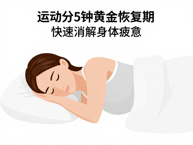运动后30分钟黄金恢复期,调整复训节奏,快速消解身体疲惫