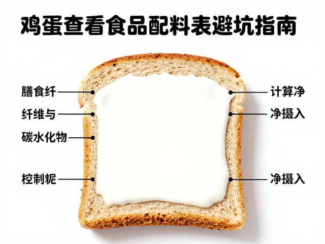 鸡蛋全麦吐司怎么挑?补充蛋白必看,学会查看食品配料表避坑指南