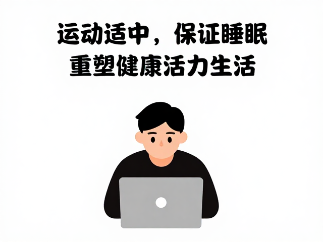 久坐办公族必看,运动适中,保证睡眠,重塑健康活力生活
