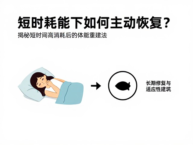 短时耗能下如何主动恢复？揭秘短时间高消耗后的体能重建法