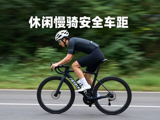 休闲慢骑保持安全车距，锻炼下肢技巧与注意事项