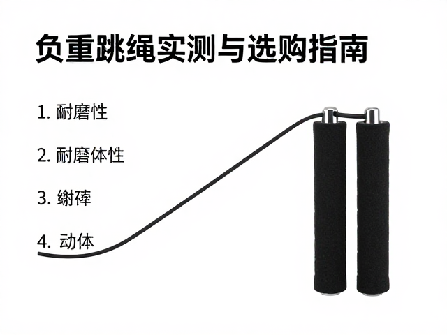 无绳负重跳绳小空间训练，绳体耐磨性实测与选购指南
