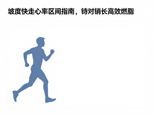 坡度快走心率区间指南,针对性锻炼高效燃脂