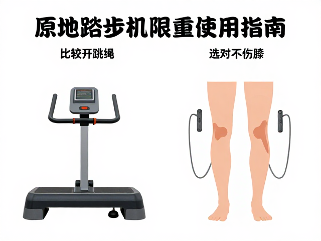 原地踏步机限重使用指南，对比跳绳，选对不伤膝