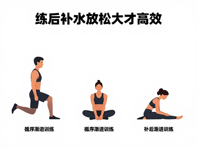 循序渐进训练,每天过量危害大,练后补水放松才高效