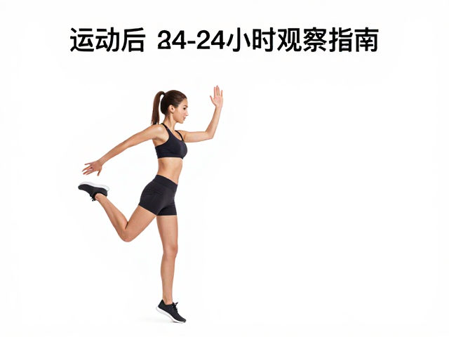 运动后减少跳跃冲击,温和活动与24小时观察指南