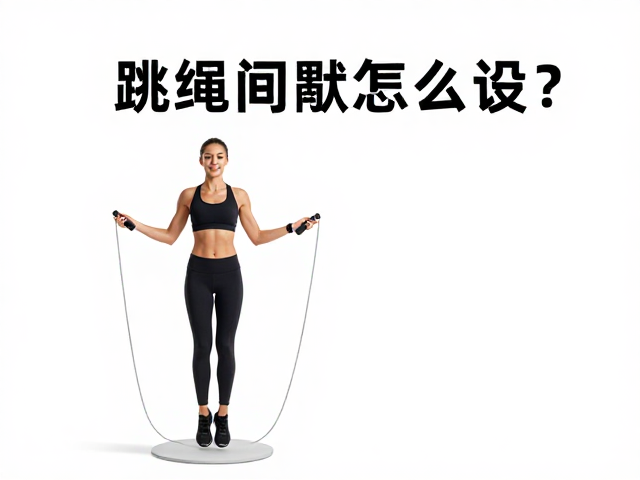跳绳间歇怎么设？缩短时长也能提高燃脂效率