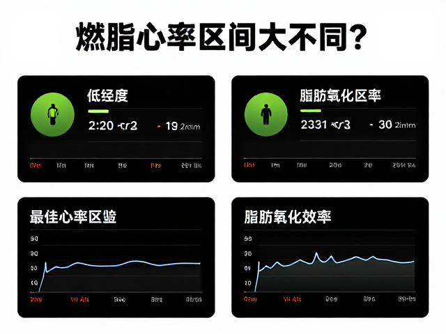 燃脂心率区间大不同？揭秘不同供能方式下的最佳心率区间