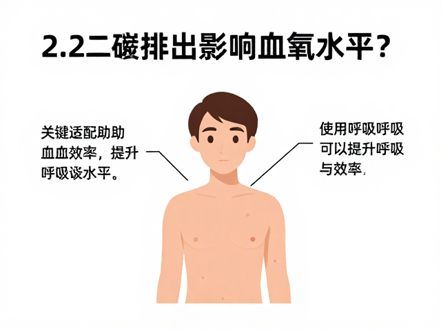 二氧化碳排出影响血氧水平?关键适配动作助你提升呼吸效率