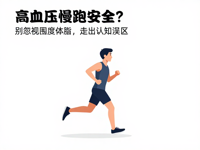 高血压慢跑安全?别忽视围度体脂,走出认知误区