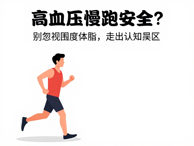 高血压慢跑安全?别忽视围度体脂,走出认知误区