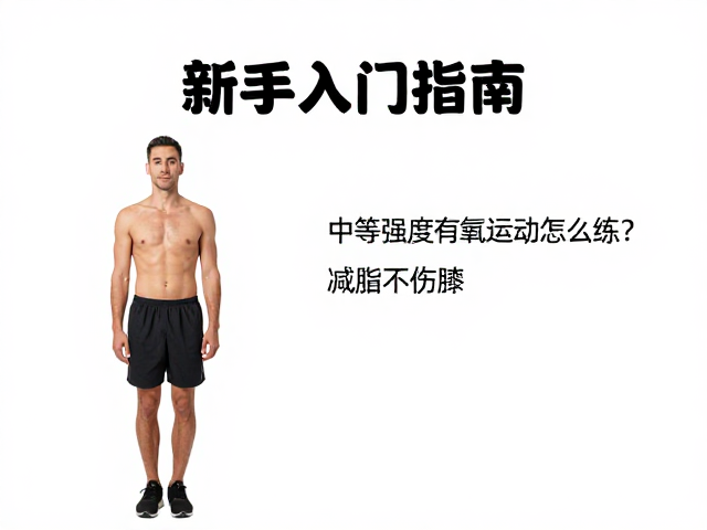 新手入门指南,中等强度有氧运动怎么练?轻松减脂不伤膝