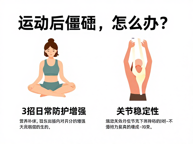 运动后僵硬怎么办?3招日常防护增强关节稳定性