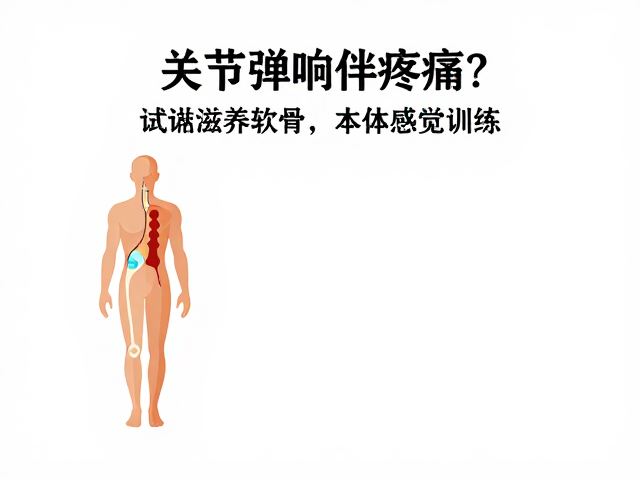 关节弹响伴疼痛？试试滋养软骨，本体感觉训练