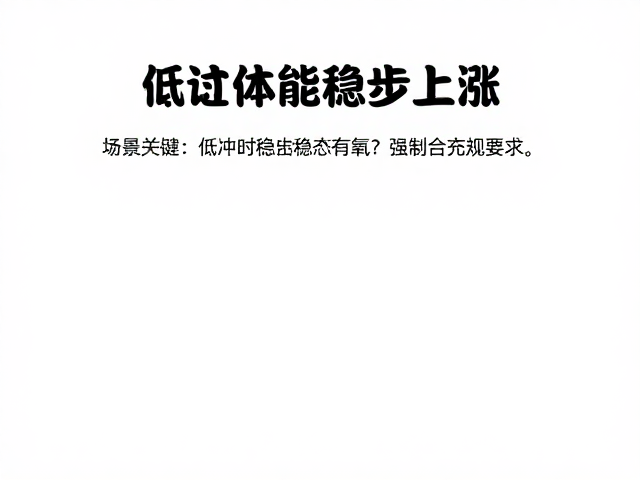 低冲击稳态有氧，如何让体能稳步上涨？高效训练指南