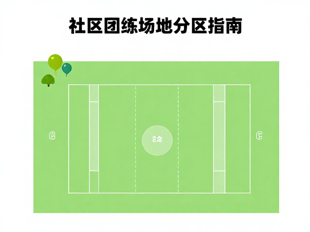 社区团练场地分区引导,邻里同练高效健身指南