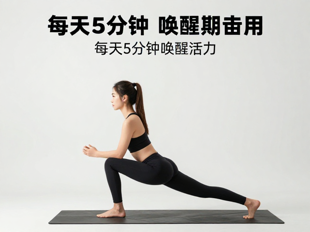 办公室健身专题，改善僵硬微喘级，每天5分钟唤醒活力