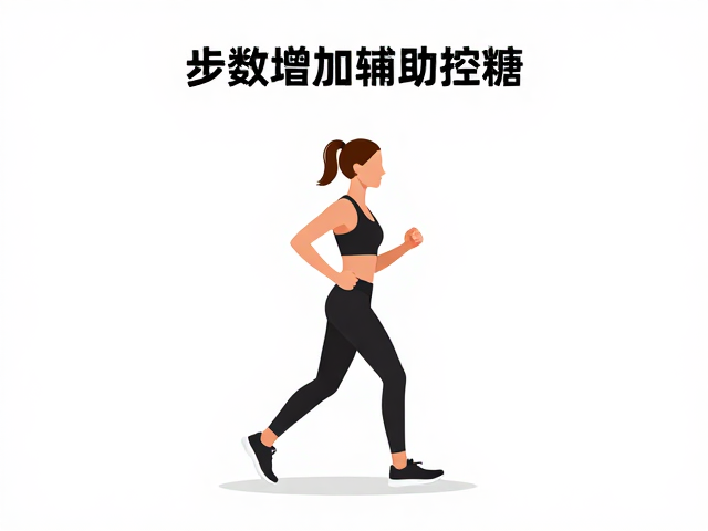步数增加辅助控糖，动作柔和健身法，轻松降血糖