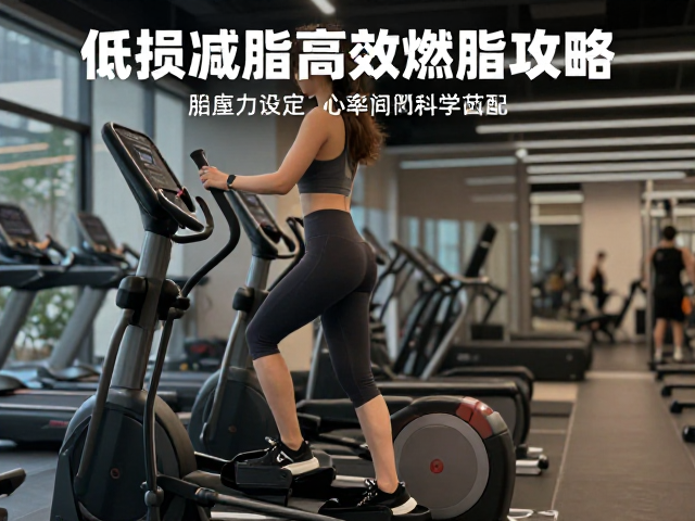 健身房有氧区椭圆机怎么练?低损减脂高效燃脂攻略