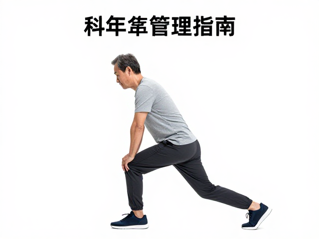 中老年有氧计划,屈膝舒缓动作,科学体重管理指南