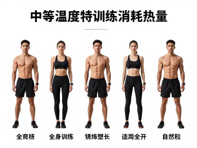 中等强度持续训练消耗热量，全身协调塑形高效燃脂指南