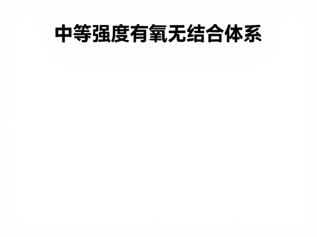 中等强度有氧无氧结合减脂，高效锻炼侧重指南