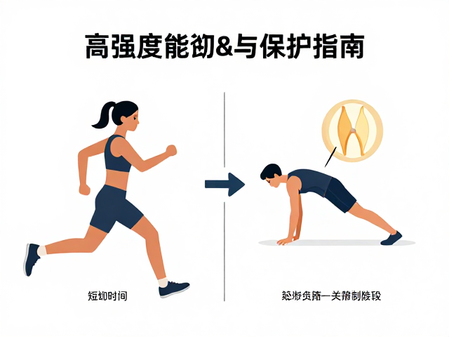 短时间高强度运动耗能对照与关节保护指南