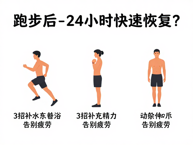 跑步后如何24小时快速恢复?3招补充精力,告别疲劳