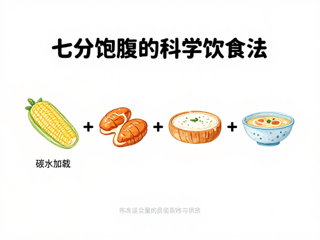 七分饱腹，碳水加载，延缓疲劳的科学饮食法