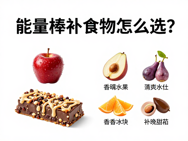 出汗多易消化食物怎么选?能量棒补钠攻略