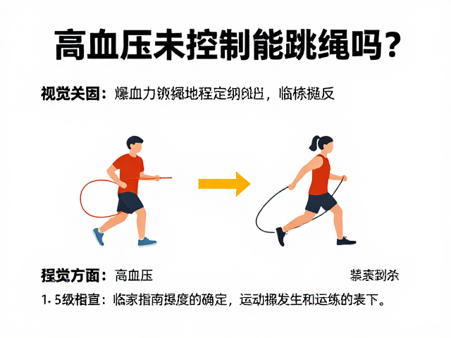 高血压未控制能跳绳吗?专家揭秘爆发力锻炼的风险与禁忌