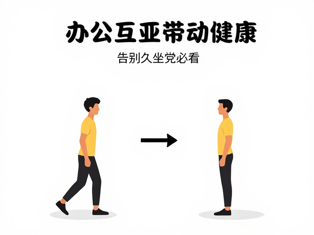 办公室久坐党必看,轻松有趣的互相带动健身法,告别亚健康
