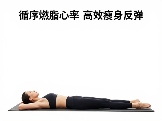 循序渐进拉伸放松,控制燃脂心率,高效瘦身不反弹