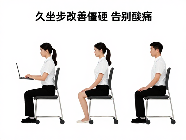 久坐办公族必看,3个侧点步改善僵硬,告别酸痛