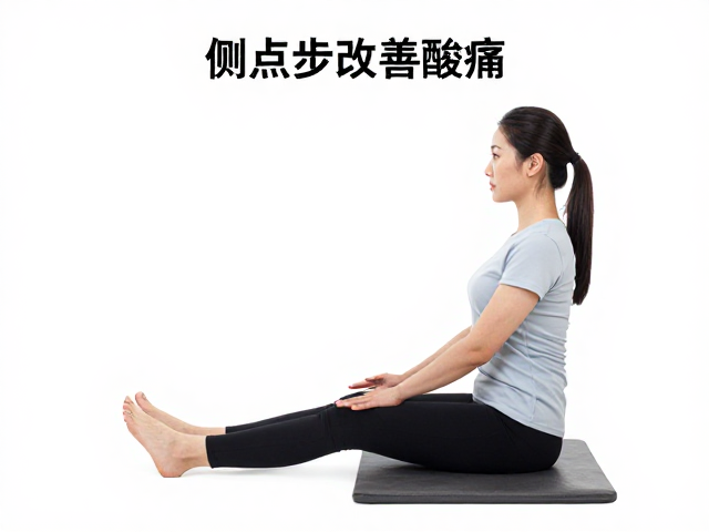 久坐办公族必看,3个侧点步改善僵硬,告别酸痛