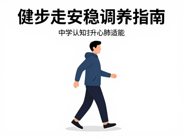 健步走提升心肺适能，中老年安稳调养指南