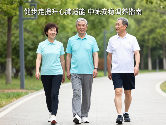 健步走提升心肺适能，中老年安稳调养指南