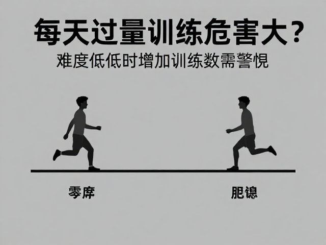 每天过量训练危害大？难度偏低时增加训练次数需警惕