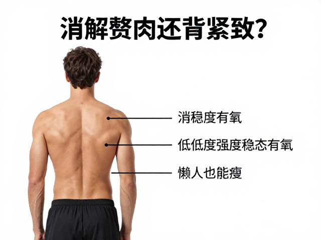 消解赘肉还背部紧致?低强度稳态有氧,懒人也能瘦